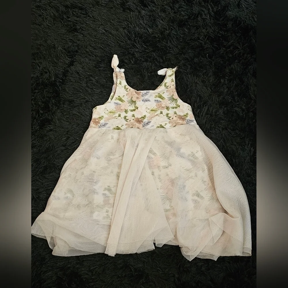 RENE Rofe Floral Tulle Dress 18m